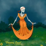 Day of the Dead Dancing Skeleton