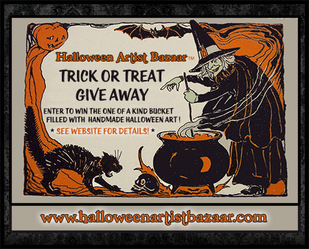 Halloween Artist Bazaar 2014 Trick or Treat Giveaway