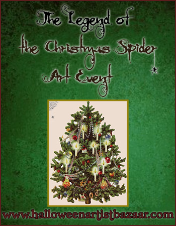 Christmas Spider Art Event 