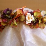 Autumn Sunset Head Wreath