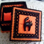 Halloween Cat Trinket box