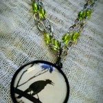 Black Birds are calling - necklace