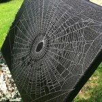 Web on canvas